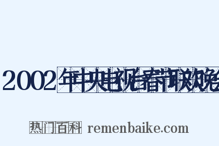 2002年中央电视台春节联欢晚会是什么意思的图片